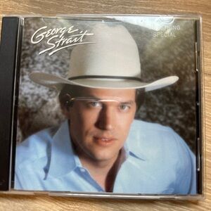 George Strait Something Special CD - White Cowboy Hat & Light Blue Shirt